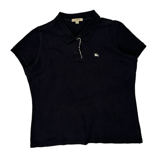 Burberry London Polo Shirt - XL Black Cotton