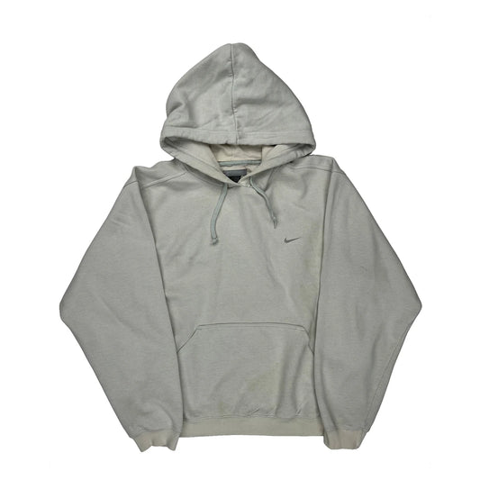Nike Hoodie - Small Grey Cotton
