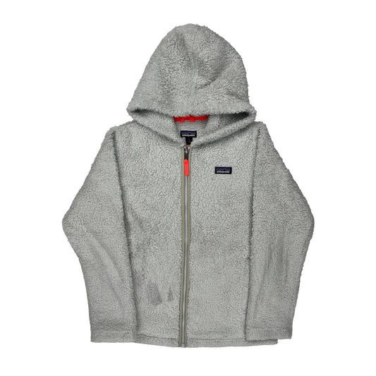 Age 12 Patagonia Fleece - Large Grey Polyester