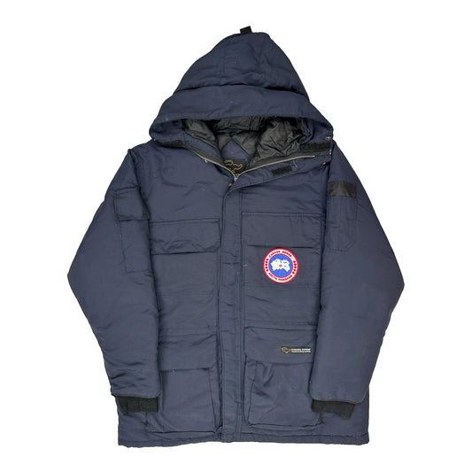 Vintage Canada Goose Expedition Parka - Large Navy Down