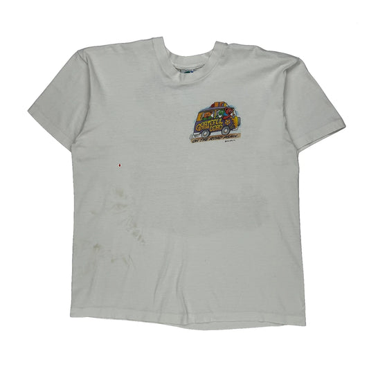 1994 Grateful Dead Summer Tour Liquid Blue Band T-Shirt - XL White Cotton