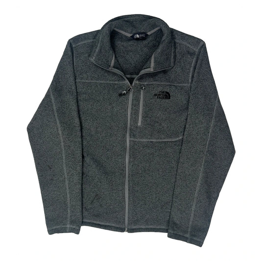 Vintage The North Face Fleece Jacket - Large Grey Polyester