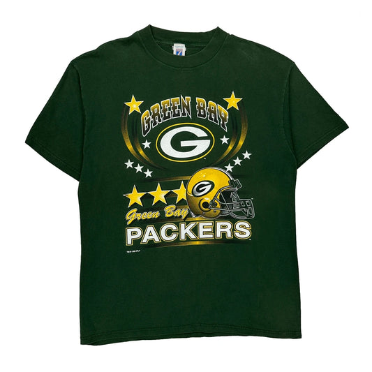 Green Bay Packers Logo Athletics Nfl T-Shirt - XL Green Cotton