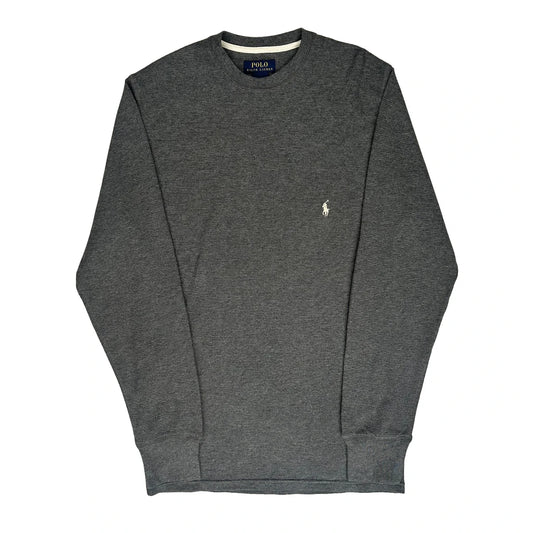 Polo By Ralph Lauren Jumper - Small Grey Cotton