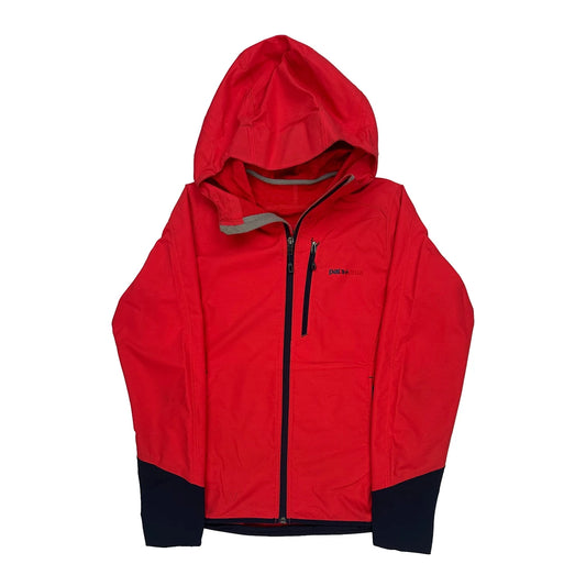 Patagonia Windbreaker - Small Red Polyester