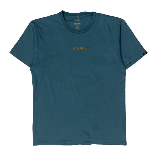 Vans T-Shirt - Large Blue Cotton