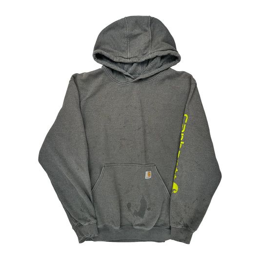 Carhartt Hoodie - XL Grey Cotton Blend