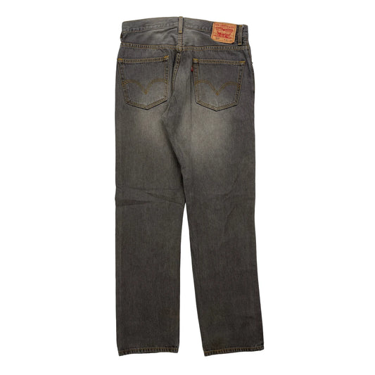 Levis 505 Jeans - 32W 34L Grey Cotton