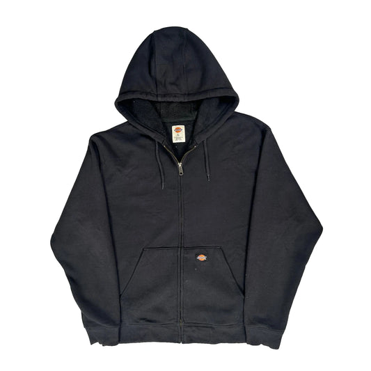 Dickies Hoodie - Large Black Cotton Blend