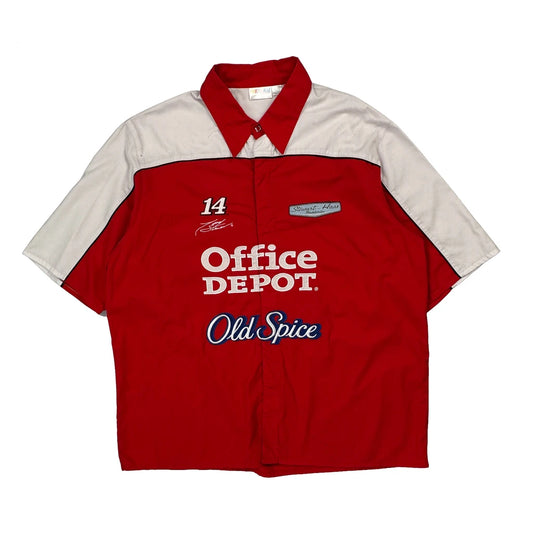 Stewart-Haas Racing Nascar Shirt - 2XL Red Polyester