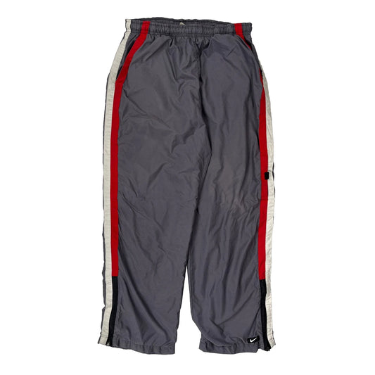 Nike Wide Leg Tracksuit - XL Grey Polyester