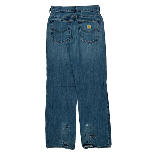 Carhartt Jeans - 28W 31L Blue Cotton Blend