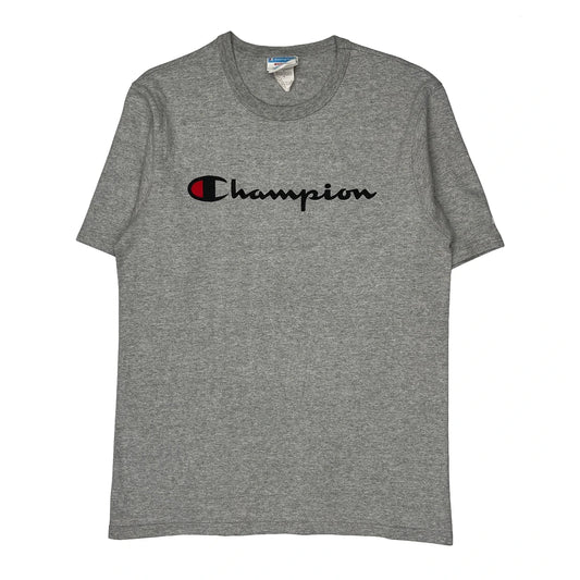 Champion T-Shirt - Medium Grey Cotton Blend