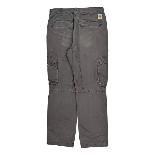 Carhartt Cargo Trousers - 32W 31L Grey Cotton