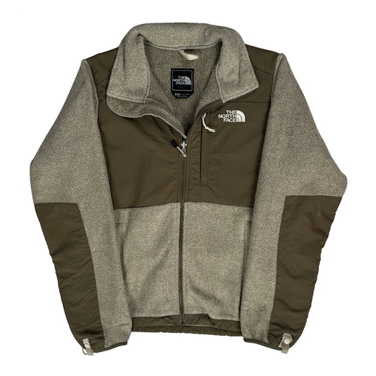 Vintage The North Face Denali Fleece Jacket - Small Grey Polyester