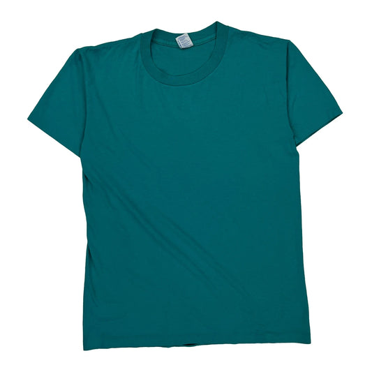 Made In USA Duke T-Shirt - Large Green Polyester Blend