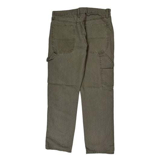 Unbranded Carpenter Trousers - 32W 32L Brown Cotton