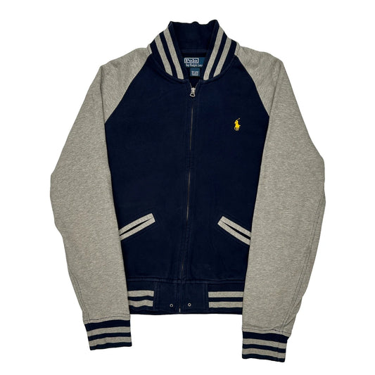 Polo By Ralph Lauren Zip Up - Medium Grey Acrylic