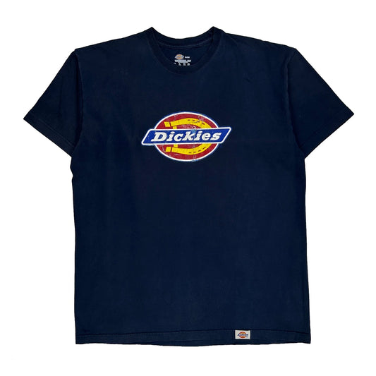 Dickies T-Shirt - XL Navy Cotton
