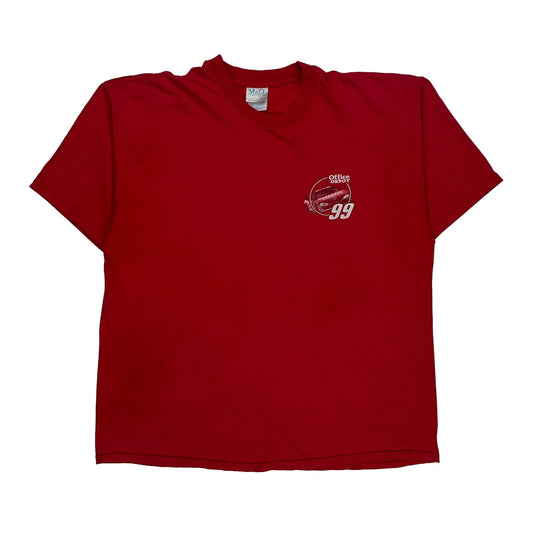 Carl Edwards Nascar T-Shirt - 2XL Red Cotton