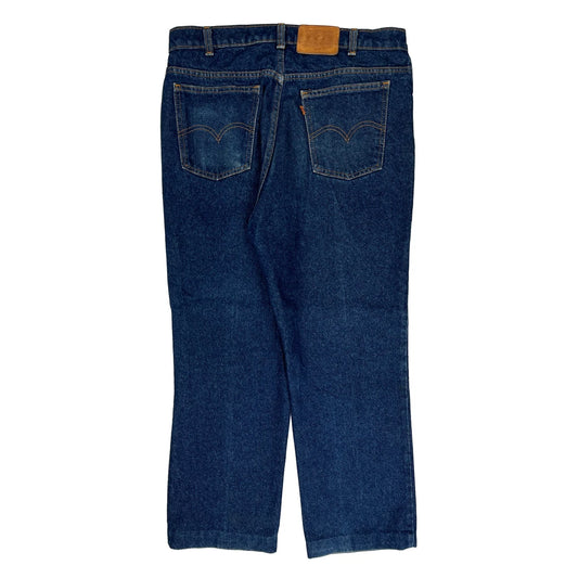 Vintage 80S 506 Levis Jeans - 33W 27L Dark Wash Denim