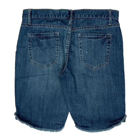 Mossimo Supply Denim Shorts - 30W UK 8 Blue Cotton