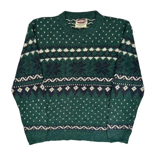 Sonoma Christmas Jumper - Large Green Acrylic