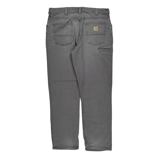 Carhartt Carpenter Trousers - 36W 31L Grey Cotton