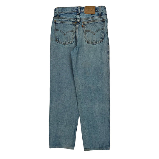 Levis 550 Jeans - 28W 30L Light Wash Cotton