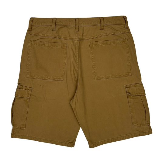 Wrangler Cargo Shorts - 36W 9L Brown Cotton