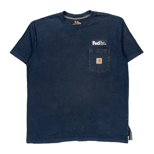 Fedex Carhartt T-Shirt - XL Blue Cotton