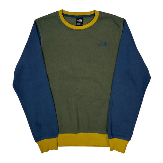The North Face Sweatshirt - Small Green Cotton