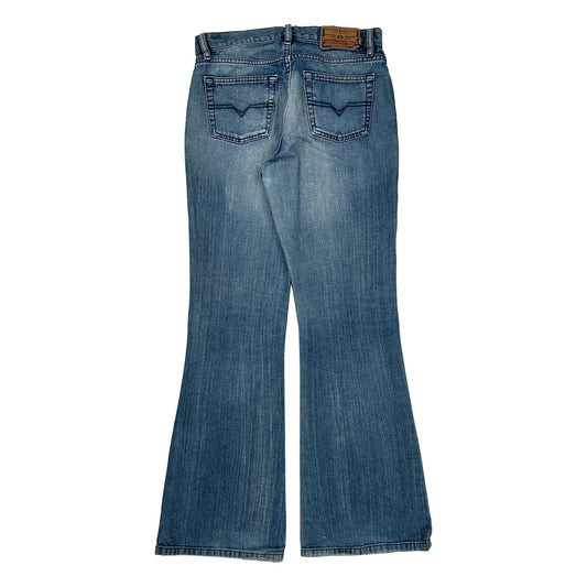 Diesel Boot Cut Jeans - 28W UK 8 Blue Denim