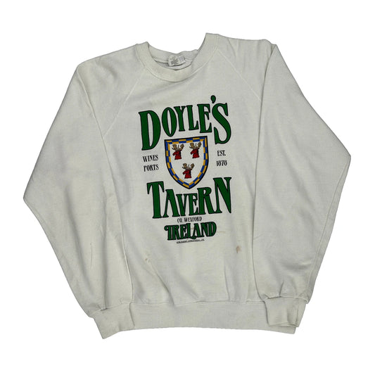 Bassett Walker Sweatshirt - XL White Cotton