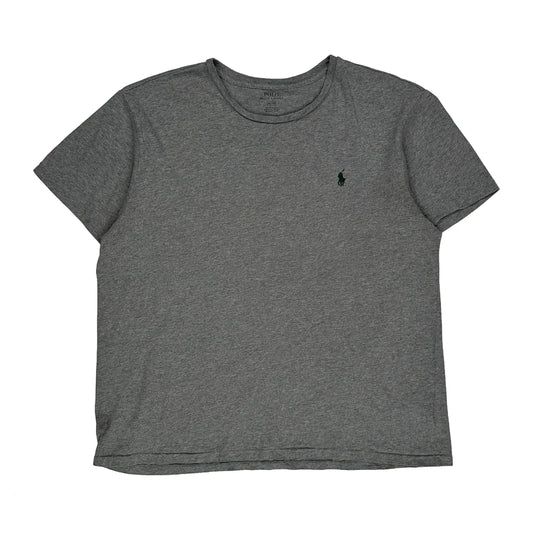 Polo By Ralph Lauren T-Shirt - XL Grey Cotton