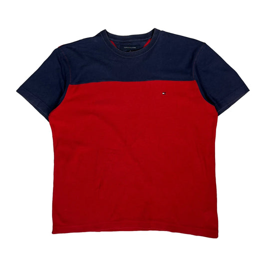 Tommy Hilfiger T-Shirt - Medium Red Cotton