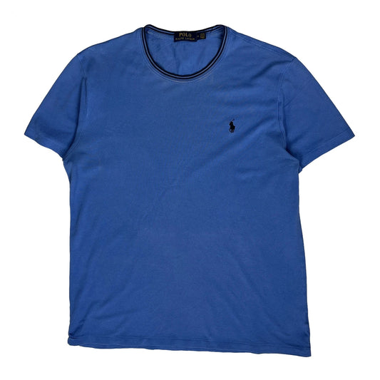 Polo By Ralph Lauren T-Shirt - Medium Blue Cotton