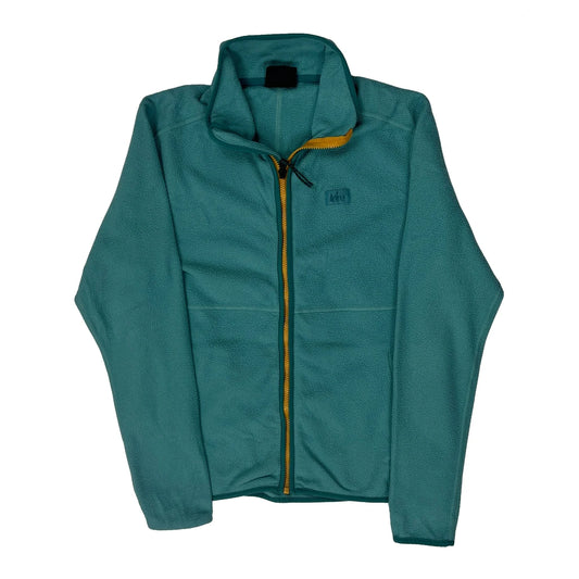 Rei Fleece Jacket - Medium Green Polyester