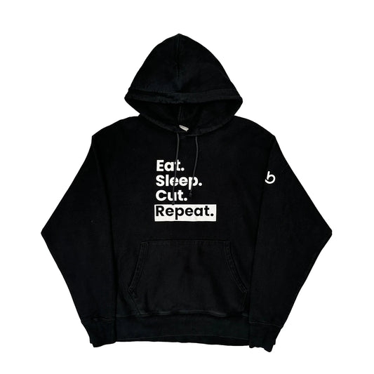 Reverse Weave Champion Hoodie - XL Black Cotton