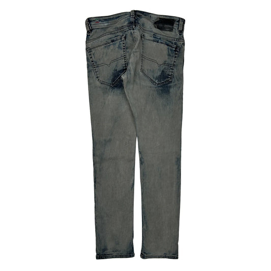 Diesel Skinny Jeans - 31W 31L Grey Cotton