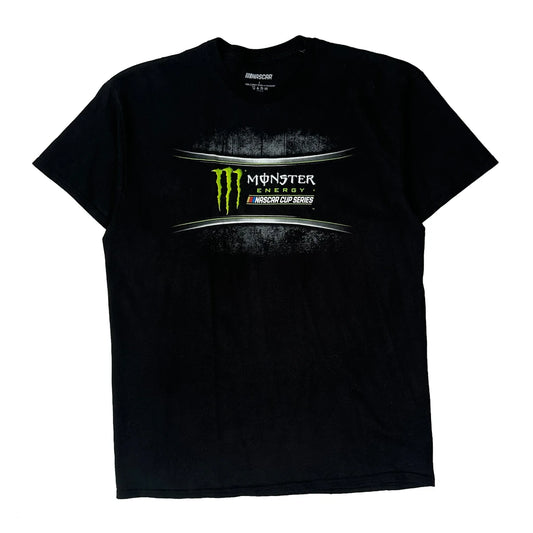 Nascar Cup Series Nascar Monster Graphic T-Shirt - Large Black Cotton