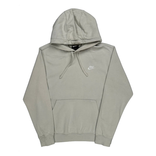 Nike Hoodie - Small Grey Cotton