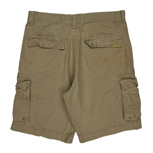 Levis Cargo Shorts - 34W 11L Khaki Cotton