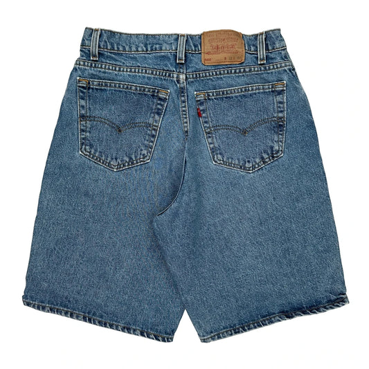 Levis Denim Shorts - 30W 9L Blue Cotton