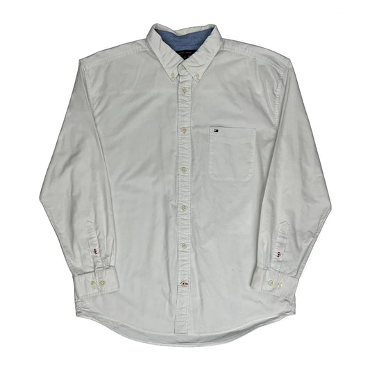 Tommy Hilfiger Shirt - XL White Cotton