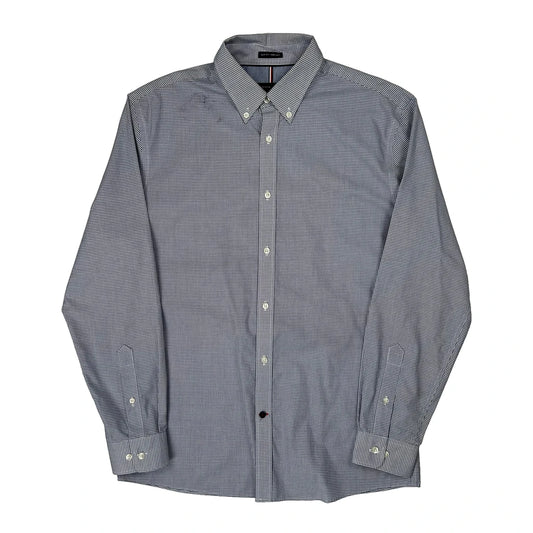 Tommy Hilfiger Slim Fit Shirt - Medium Blue Cotton
