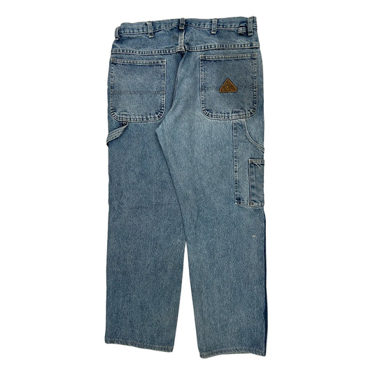 Bulwark Carpenter Jeans - 34W 30L Blue Cotton