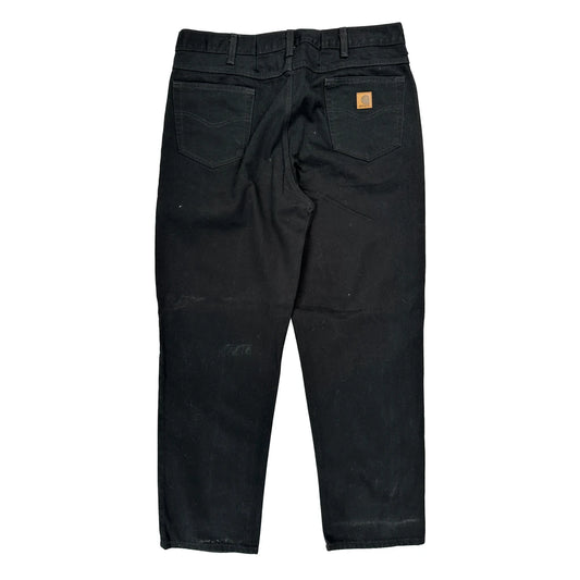 Carhartt Jeans - 38W 30L Black Cotton
