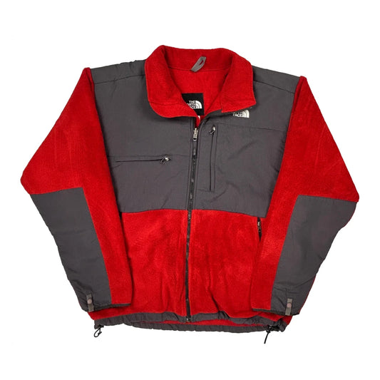 The North Face Denali Fleece Jacket - Large Red Polyester