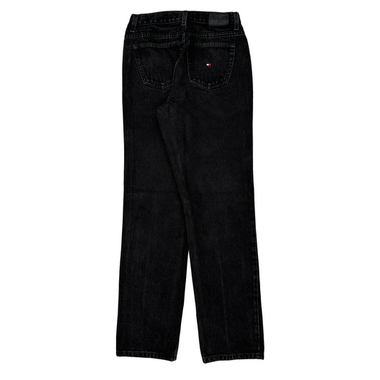Vintage Tommy Hilfiger Jeans - 28W UK 8 Black Denim